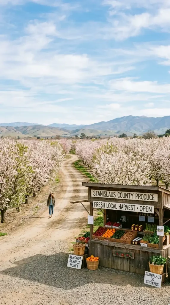 Almond_orchard_and_farm_stand